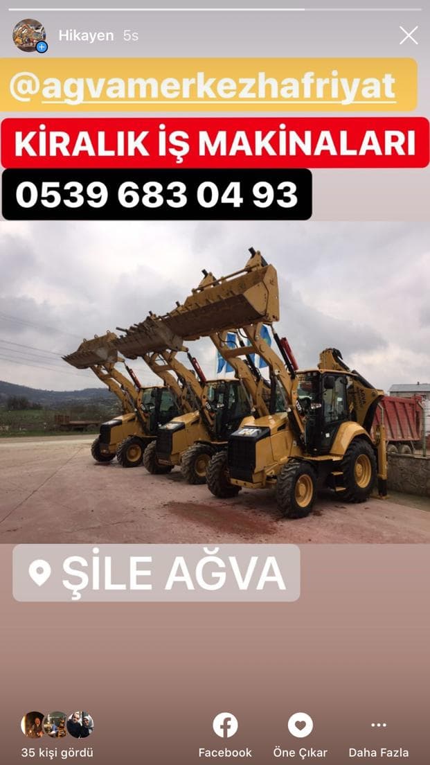 Ağva İş Makinası Kiralama | Operatörlü Makine Kiralama